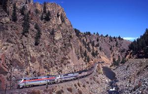 "California Zephyr" in Byers Canyon